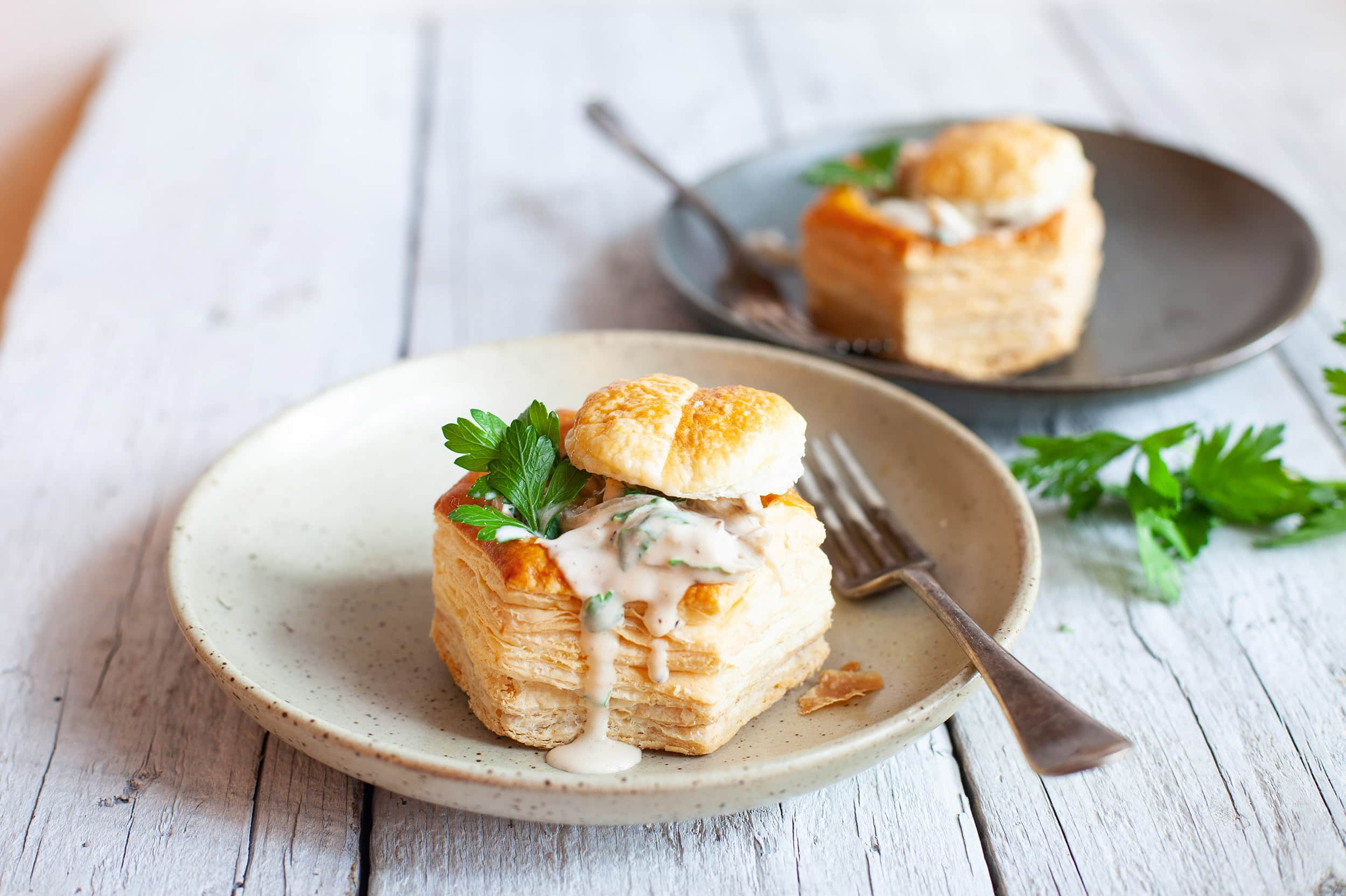  image de Feuilleté aux champignons