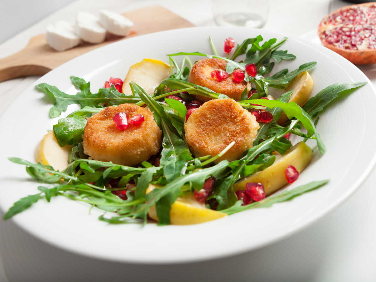  image de Salade de chèvre chaud